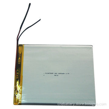 Li-polymer Batteries with 3.7V Voltage and 4,500mAh Capacity, for Solar Emergency Lamps, LED Lights